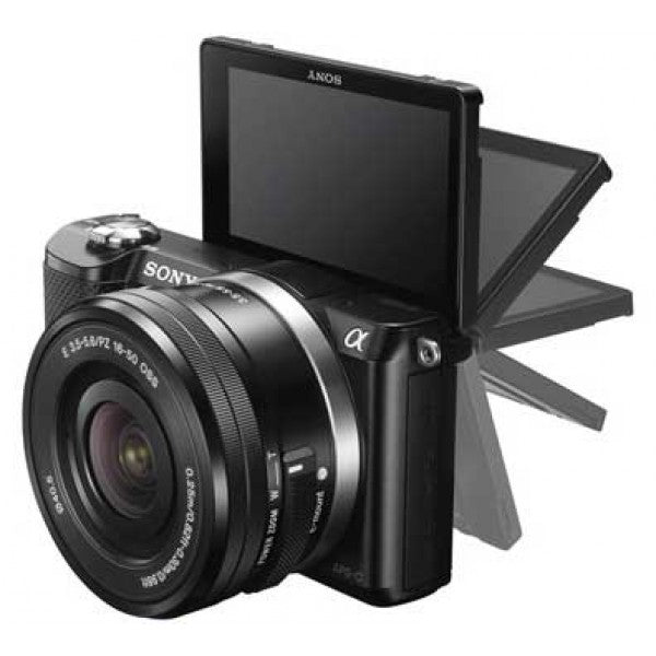 Buy Sony ILCE-5000Y 20.1 MP α5000 E-MOUNT CAMERA WITH APS-C SENSOR from Vmart in Pakistan