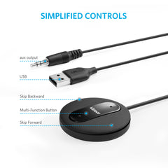 Buy Anker Sound Sync Drive Bluetooth Reciever - Black from Vmart in Pakistan