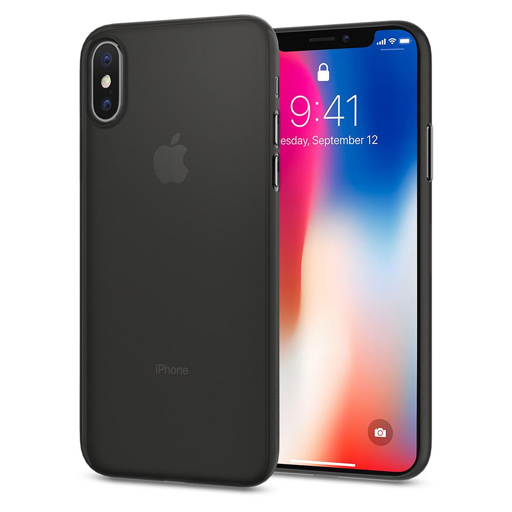 Buy Spigen Apple iPhone X Case AirSkin - Black from Vmart in Pakistan