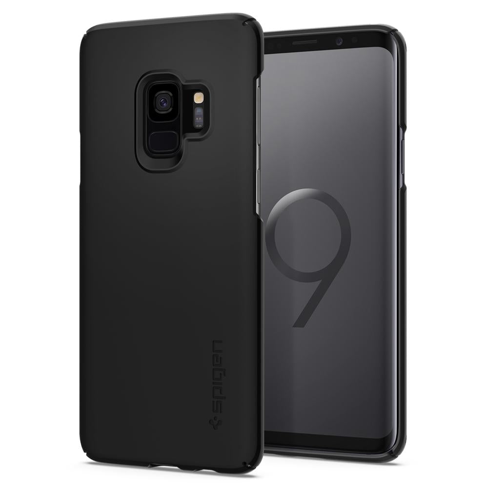 Buy Spigen Samsung Galaxy S9 Case Thin Fit - Black from Vmart in Pakistan