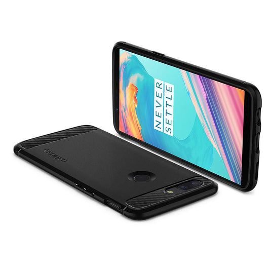 Buy Spigen OnePlus 5T Case Rugged Armor - Black from Vmart in Pakistan