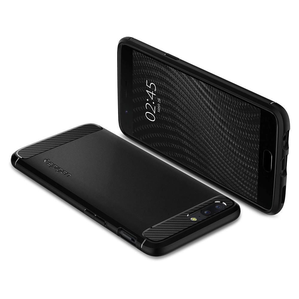 Buy Spigen OnePlus 5 Case Rugged Armor - Black from Vmart in Pakistan