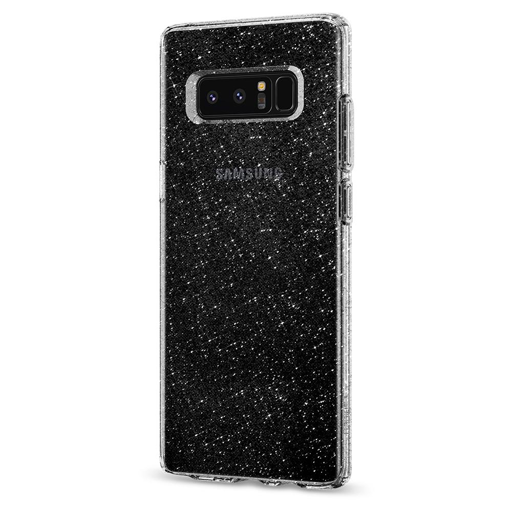 Buy Spigen Samsung Galaxy Note 8 Case Liquid Crystal Glitter - Crystal Quartz from Vmart in Pakistan