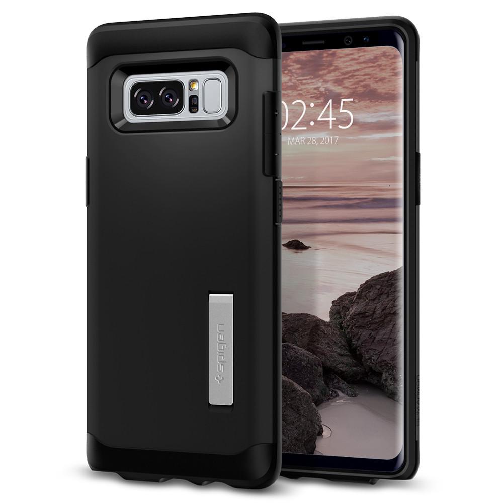 Buy Spigen Samsung Galaxy Note 8 Case Slim Armor - Black from Vmart in Pakistan