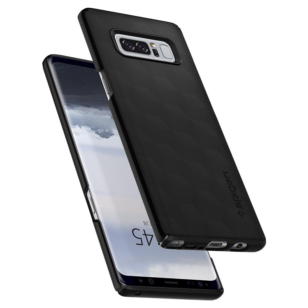 Buy Spigen Samsung Galaxy Note 8 Case Thin Fit - Matte Black from Vmart in Pakistan