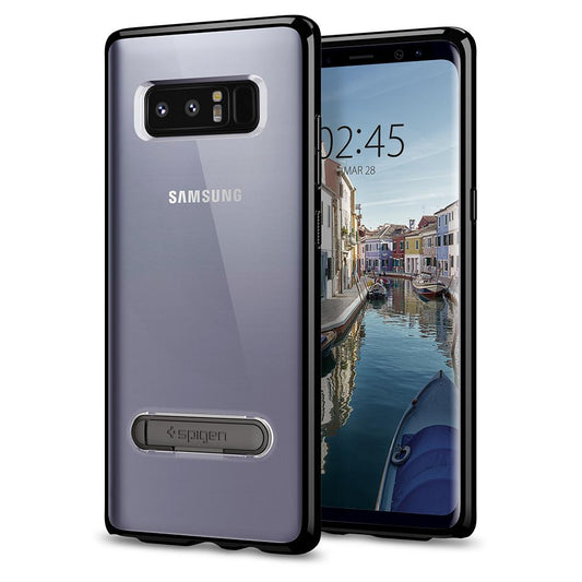 Buy Spigen Samsung Galaxy Note 8 Case Ultra Hybrid S - Midnight Black from Vmart in Pakistan