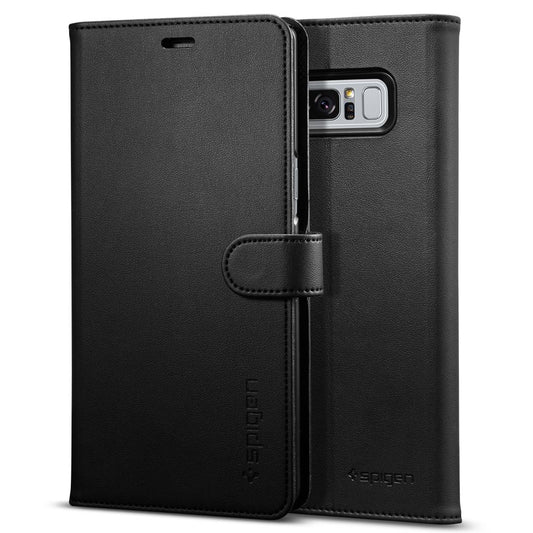 Buy Spigen Samsung Galaxy Note 8 Case Wallet S - Black from Vmart in Pakistan