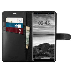Buy Spigen Samsung Galaxy Note 8 Case Wallet S - Black from Vmart in Pakistan