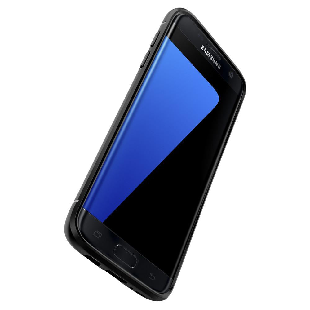 Buy Spigen Samsung Galaxy S7 Edge Case Rugged Armor - Black from Vmart in Pakistan