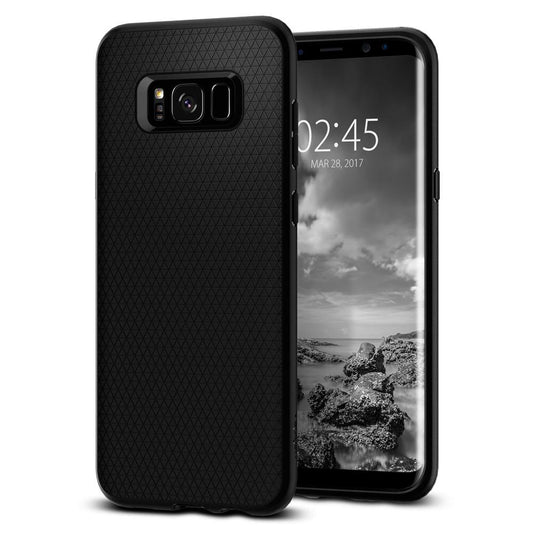 Buy Spigen Samsung Galaxy S8 Plus Case Liquid Air Armor - Black from Vmart in Pakistan