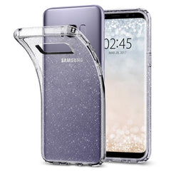 Buy Spigen Samsung Galaxy S8 Plus Case Liquid Crystal Glitter - Crystal Quartz from Vmart in Pakistan