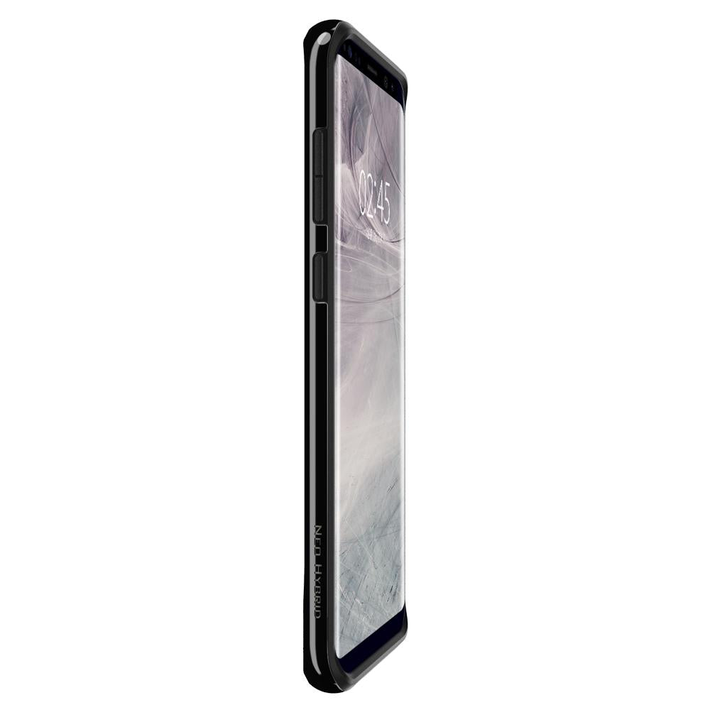Buy Spigen Samsung Galaxy S8 Plus Case Neo Hybrid - Shiny Black from Vmart in Pakistan