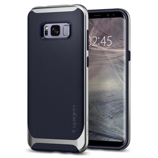 Buy Spigen Samsung Galaxy S8 Plus Case Neo Hybrid - Silver Arctic from Vmart in Pakistan