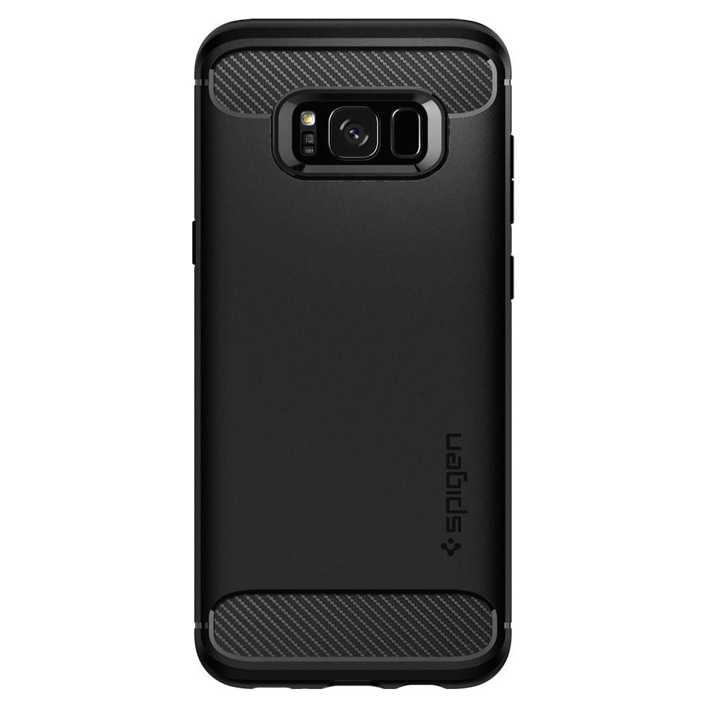 Buy Spigen Samsung Galaxy S8 Plus Case Rugged Armor - Black from Vmart in Pakistan