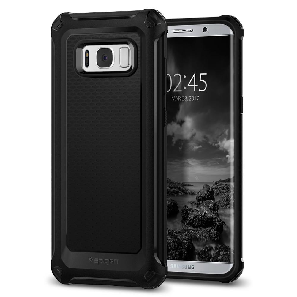 Buy Spigen Samsung Galaxy S8 Plus Case Rugged Armor Extra - Black from Vmart in Pakistan