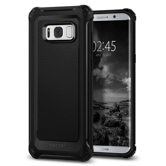 Buy Spigen Samsung Galaxy S8 Plus Case Rugged Armor Extra - Black from Vmart in Pakistan