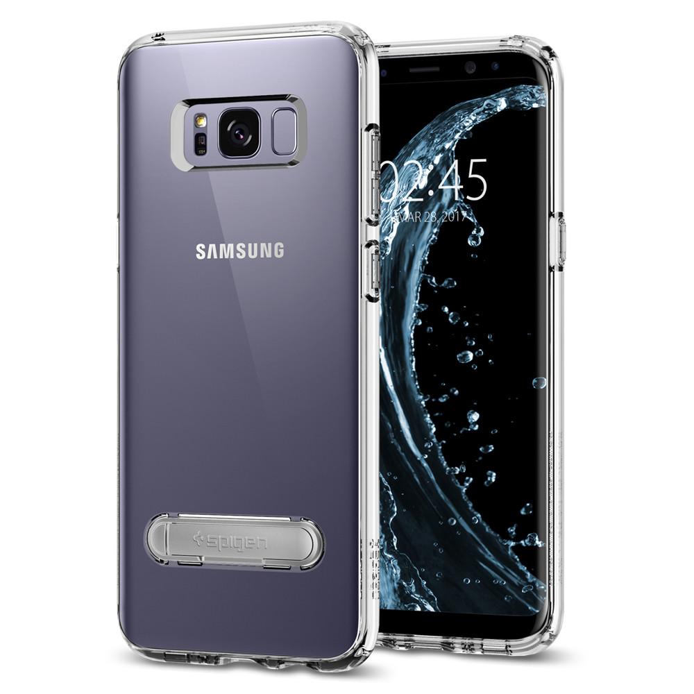 Buy Spigen Samsung Galaxy S8 Plus Case Ultra Hybrid S - Crystal Clear from Vmart in Pakistan