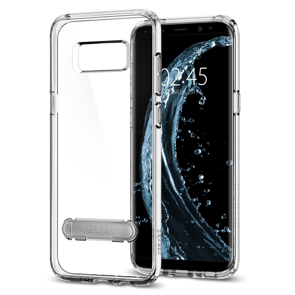 Buy Spigen Samsung Galaxy S8 Plus Case Ultra Hybrid S - Crystal Clear from Vmart in Pakistan