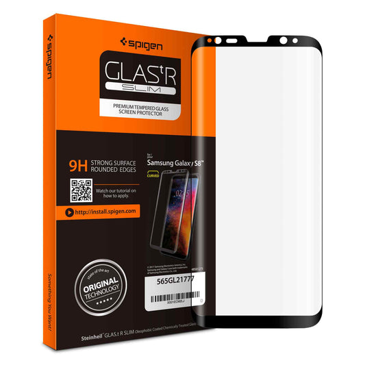 Buy Spigen Samsung Galaxy S8 Screen Protector GLAS.tR Full Cover Glass from Vmart in Pakistan