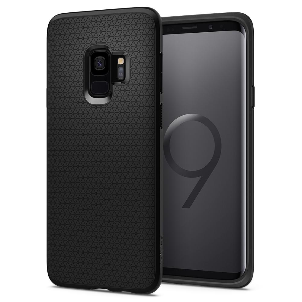 Buy Spigen Samsung Galaxy S9 Case Liquid Air - Matte Black from Vmart in Pakistan