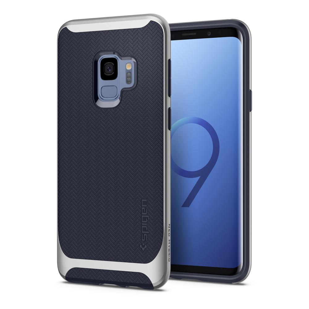 Buy Spigen Samsung Galaxy S9 Case Neo Hybrid - Arctic Silver from Vmart in Pakistan