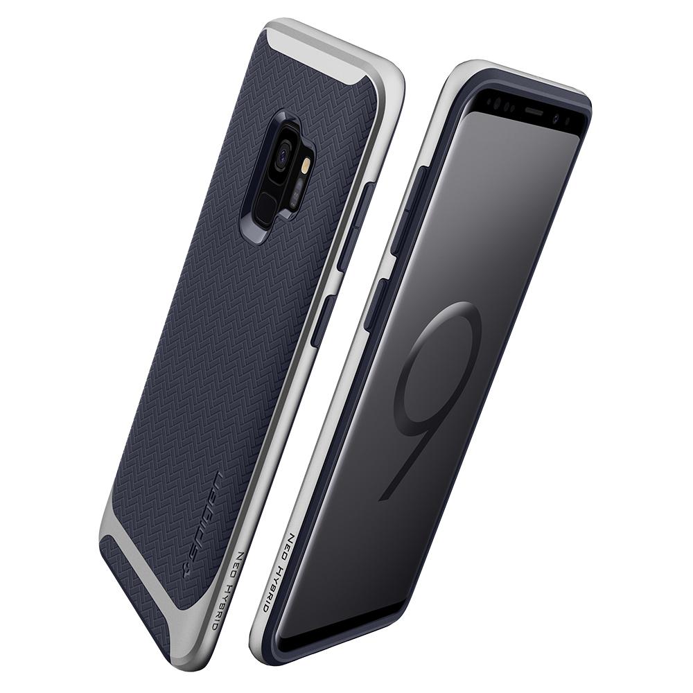 Buy Spigen Samsung Galaxy S9 Case Neo Hybrid - Arctic Silver from Vmart in Pakistan
