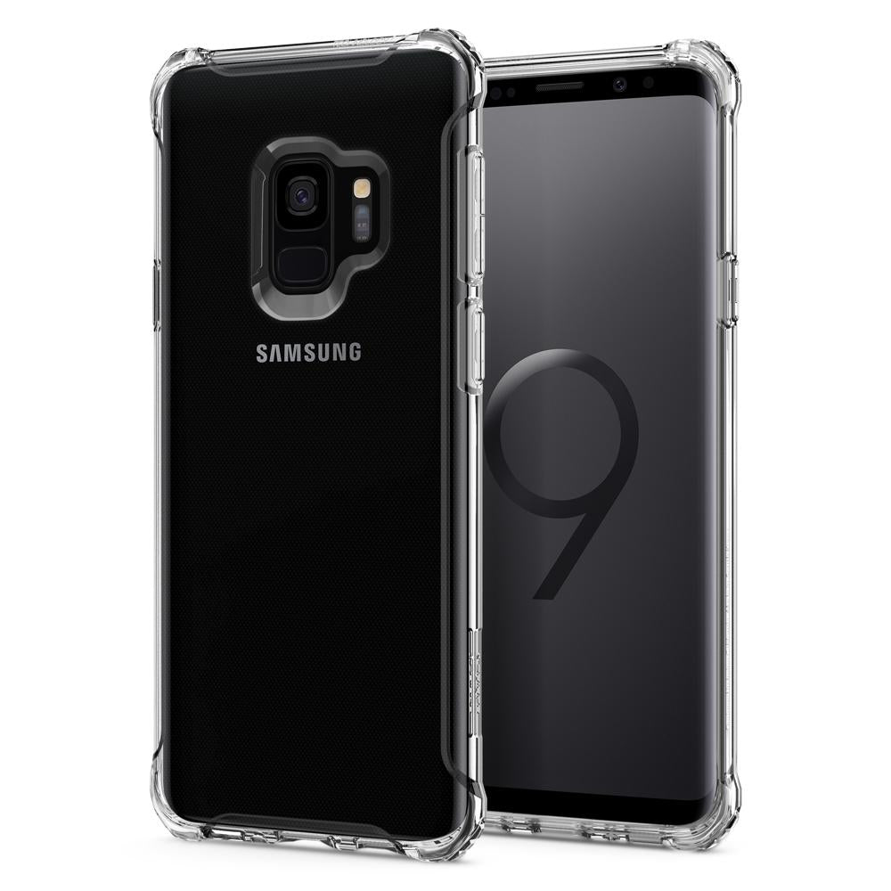 Buy Spigen Samsung Galaxy S9 Case Rugged - Crystal Clear from Vmart in Pakistan