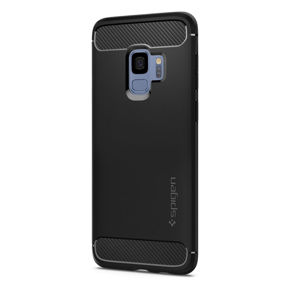Buy Spigen Samsung Galaxy S9 Case Rugged Armor - Matte Black from Vmart in Pakistan