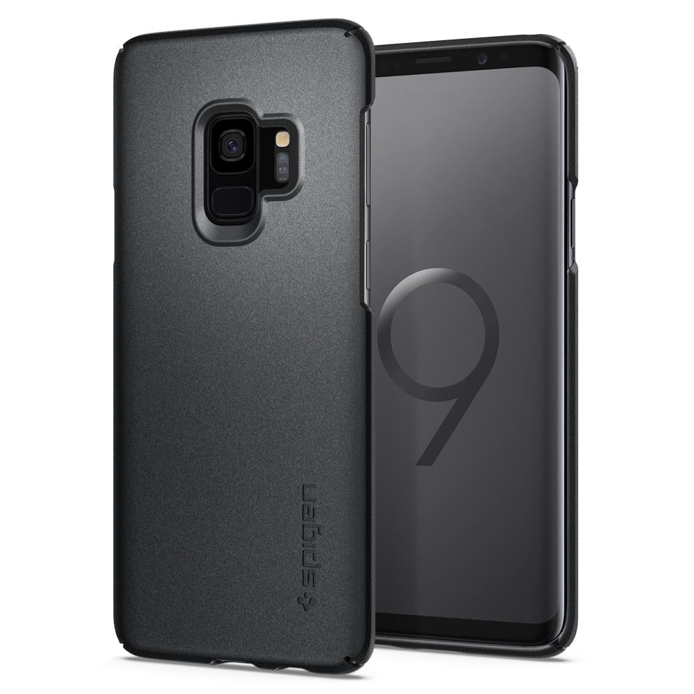 Buy Spigen Samsung Galaxy S9 Case Thin Fit - Graphite Gray from Vmart in Pakistan