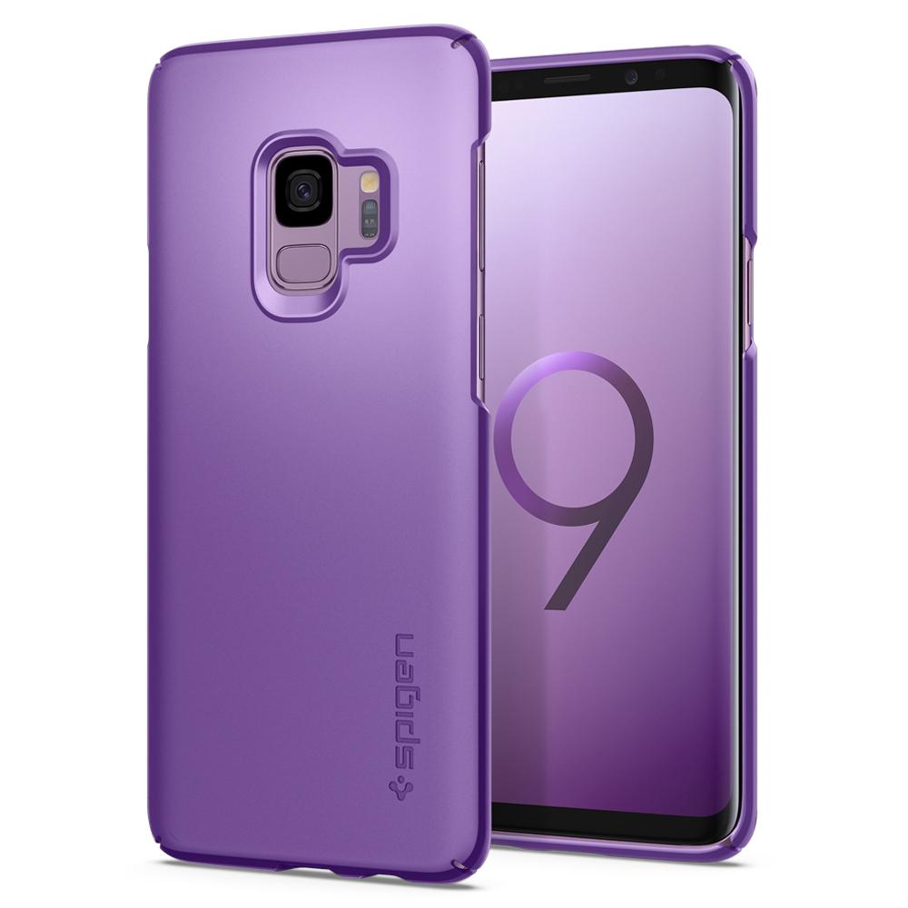 Buy Spigen Samsung Galaxy S9 Case Thin Fit - Lilac Purple from Vmart in Pakistan