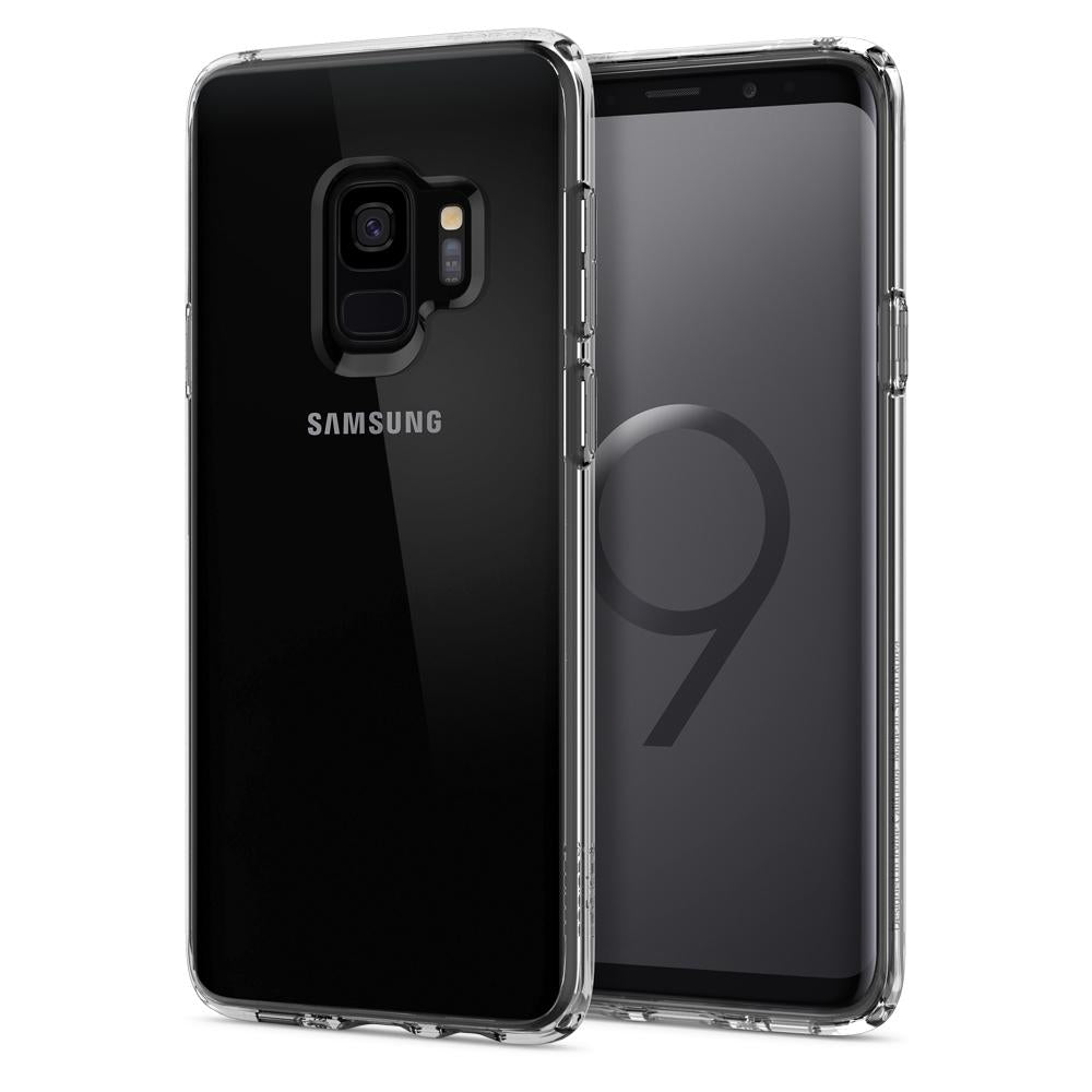 Buy Spigen Samsung Galaxy S9 Case Ultra Hybrid - Crystal Clear from Vmart in Pakistan