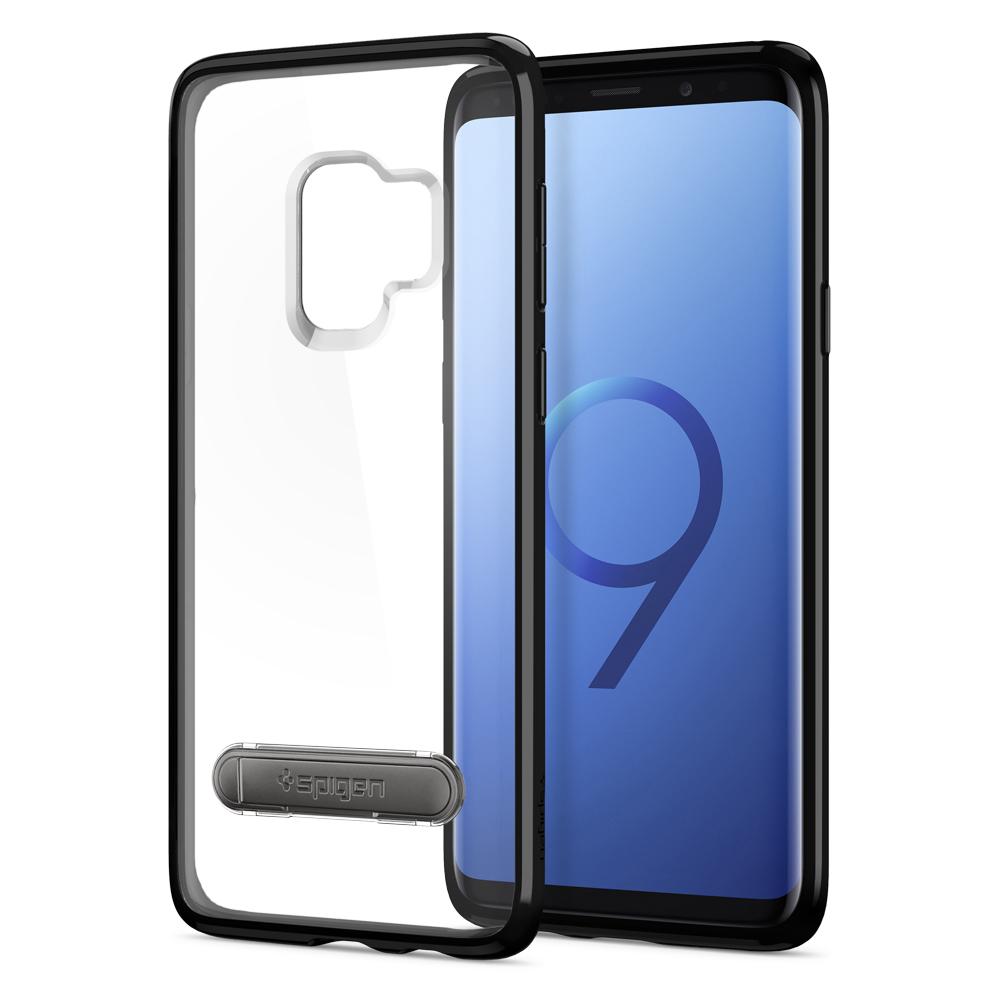 Buy Spigen Samsung Galaxy S9 Case Ultra Hybrid S - Midnight Black from Vmart in Pakistan