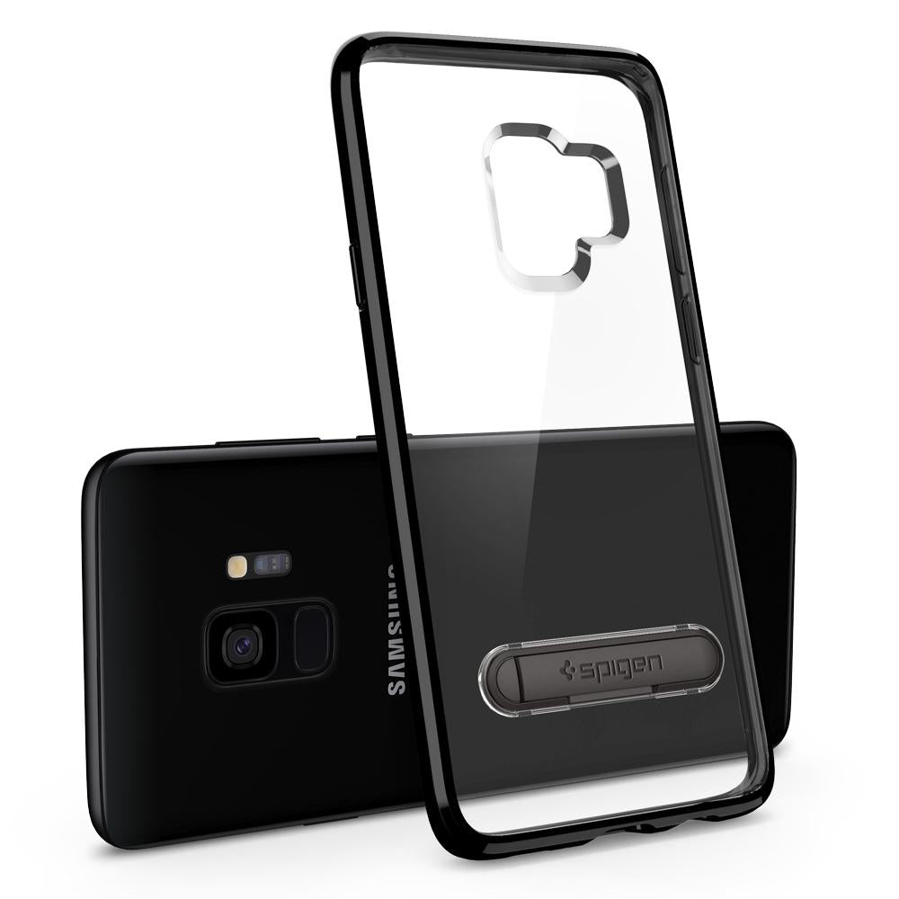 Buy Spigen Samsung Galaxy S9 Case Ultra Hybrid S - Midnight Black from Vmart in Pakistan