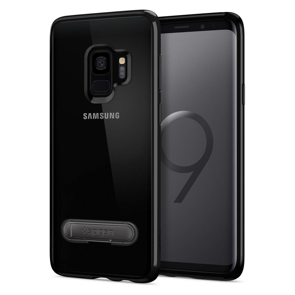 Buy Spigen Samsung Galaxy S9 Case Ultra Hybrid S - Midnight Black from Vmart in Pakistan