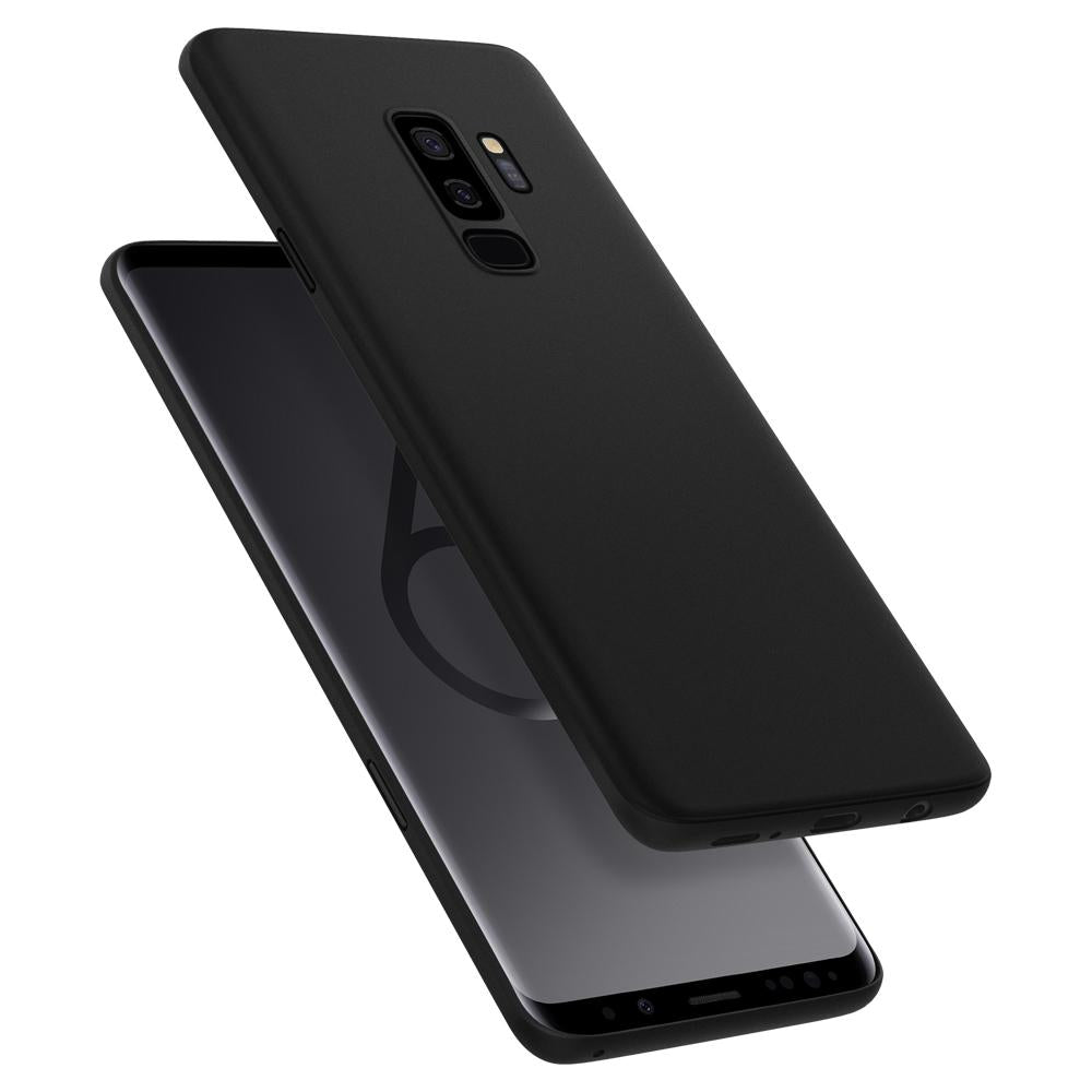Buy Spigen Samsung Galaxy S9 Plus Case AirSkin - Black from Vmart in Pakistan