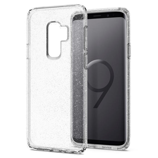 Buy Spigen Samsung Galaxy S9 Plus Case Liquid Crystal Glitter - Crystal Quartz from Vmart in Pakistan
