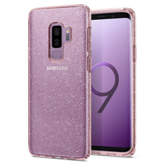 Buy Spigen Samsung Galaxy S9 Plus Case Liquid Crystal Glitter - Rose Quartz from Vmart in Pakistan