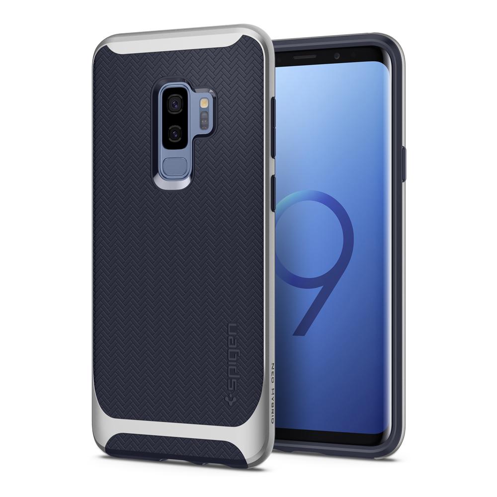 Buy Spigen Samsung Galaxy S9 Plus Case Neo Hybrid - Arctic Silver from Vmart in Pakistan