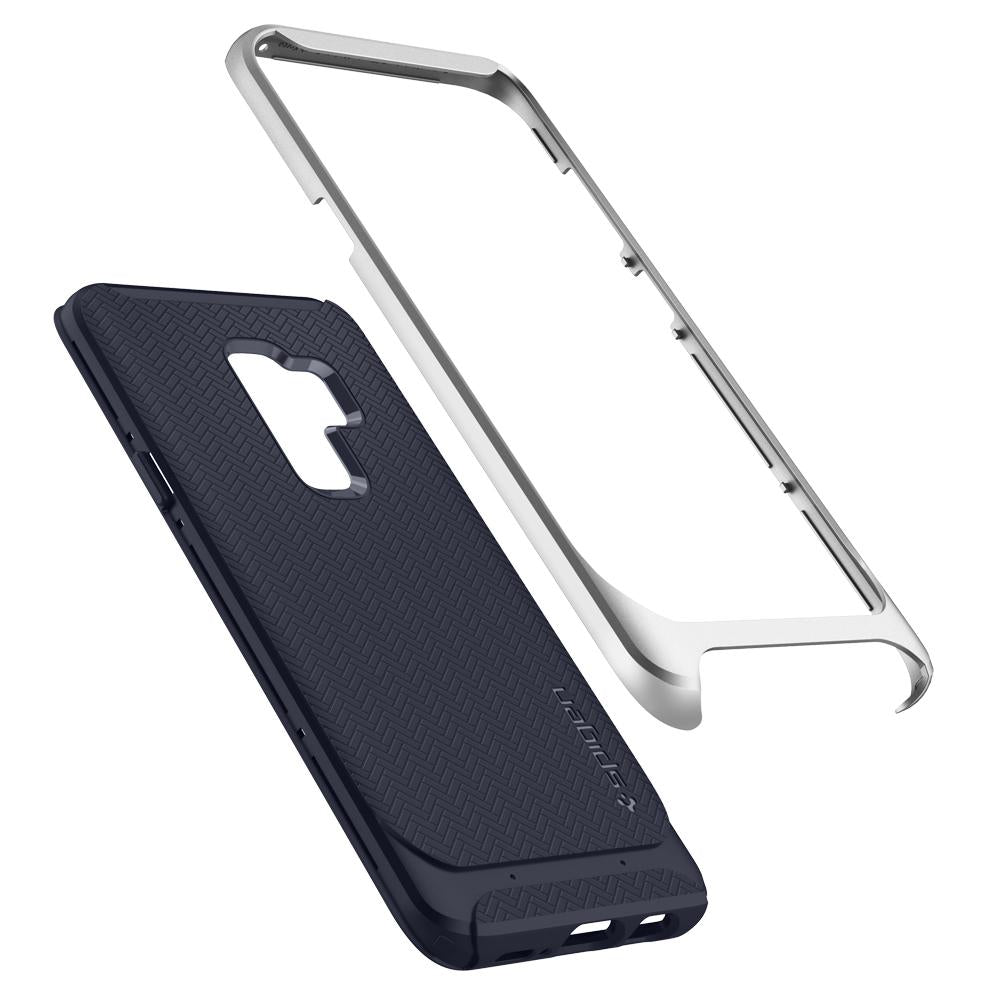 Buy Spigen Samsung Galaxy S9 Plus Case Neo Hybrid - Arctic Silver from Vmart in Pakistan