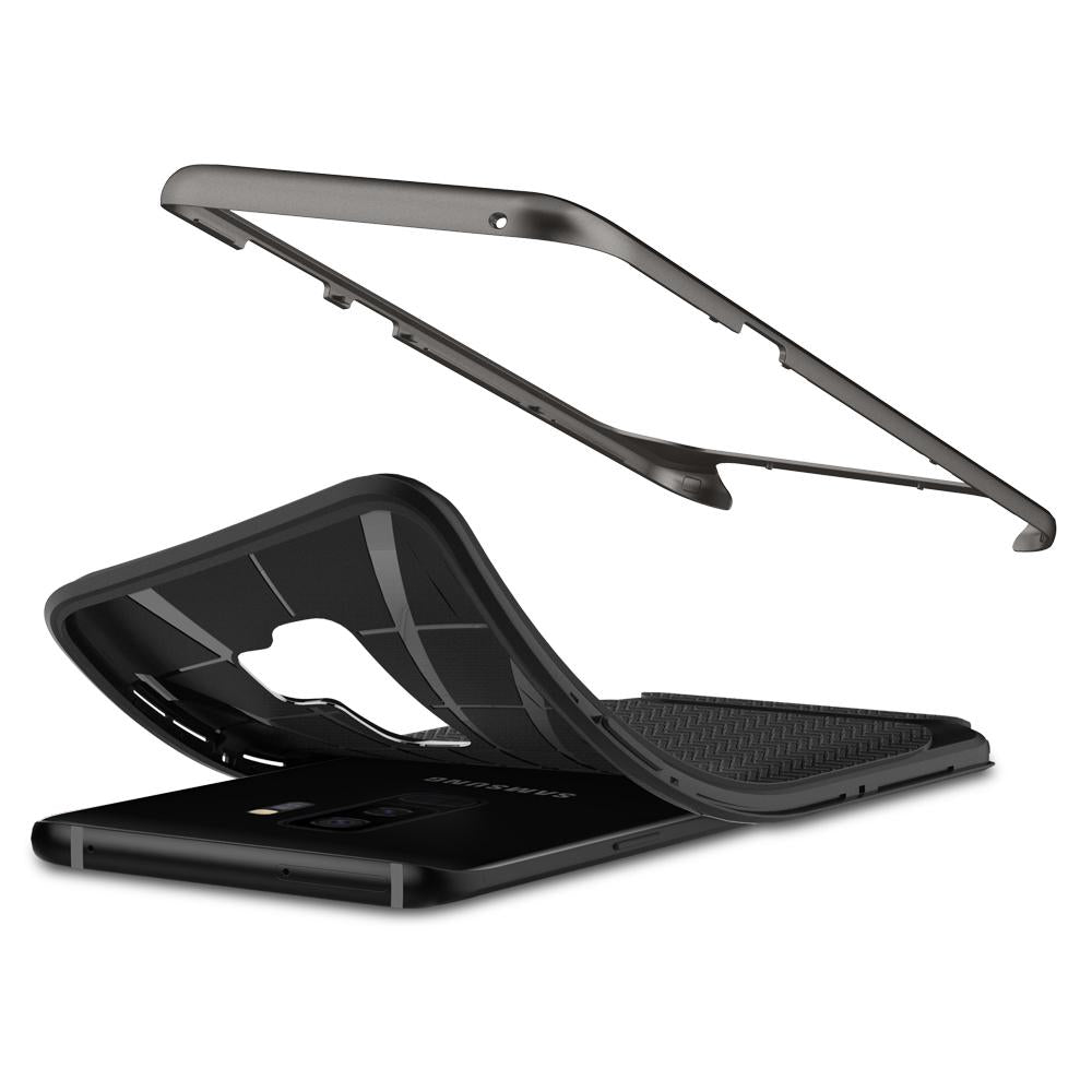 Buy Spigen Samsung Galaxy S9 Plus Case Neo Hybrid - Gunmetal from Vmart in Pakistan