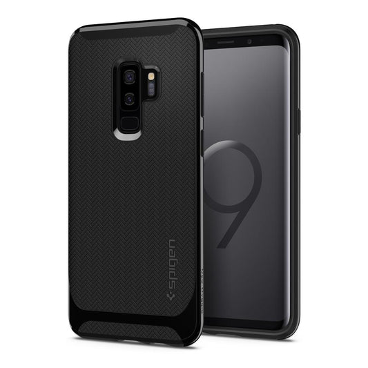 Buy Spigen Samsung Galaxy S9 Plus Case Neo Hybrid - Shiny Black from Vmart in Pakistan