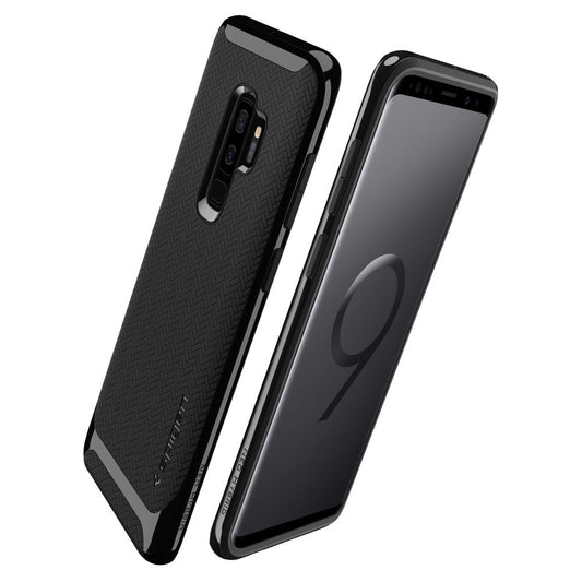 Buy Spigen Samsung Galaxy S9 Plus Case Neo Hybrid - Shiny Black from Vmart in Pakistan