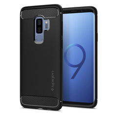 Buy Spigen Samsung Galaxy S9 Plus Case Rugged Armor - Matte Black from Vmart in Pakistan