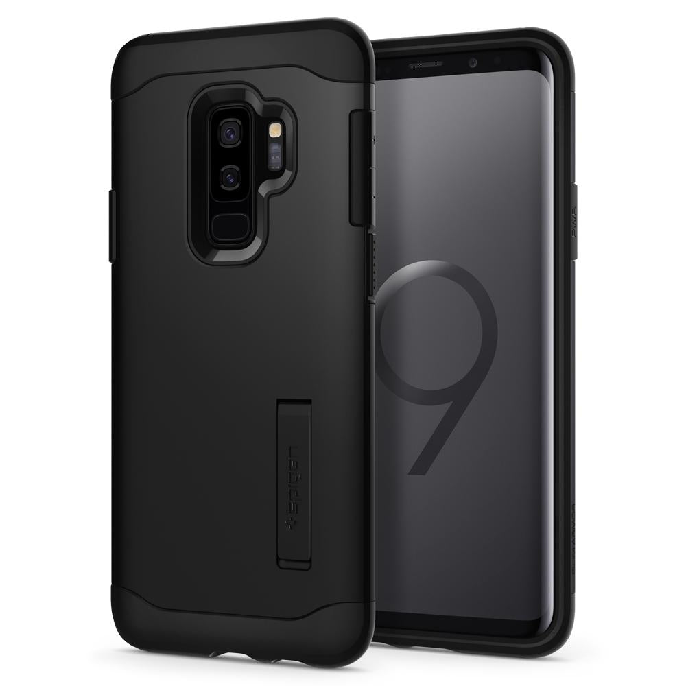 Buy Spigen Samsung Galaxy S9 Plus Case Slim Armor - Black from Vmart in Pakistan