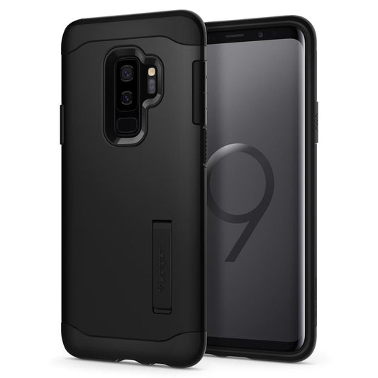 Buy Spigen Samsung Galaxy S9 Plus Case Slim Armor - Black from Vmart in Pakistan
