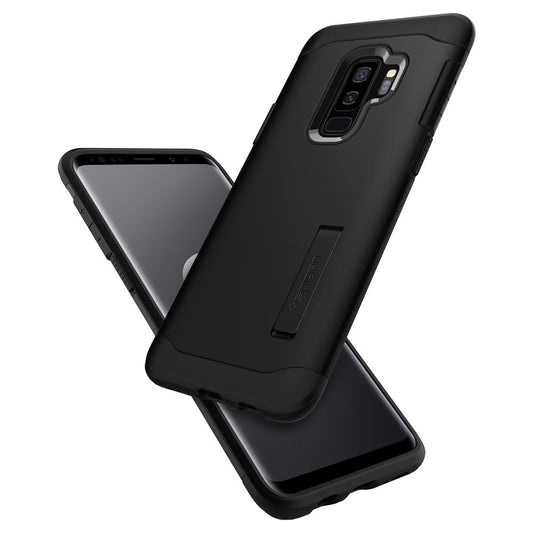 Buy Spigen Samsung Galaxy S9 Plus Case Slim Armor - Black from Vmart in Pakistan