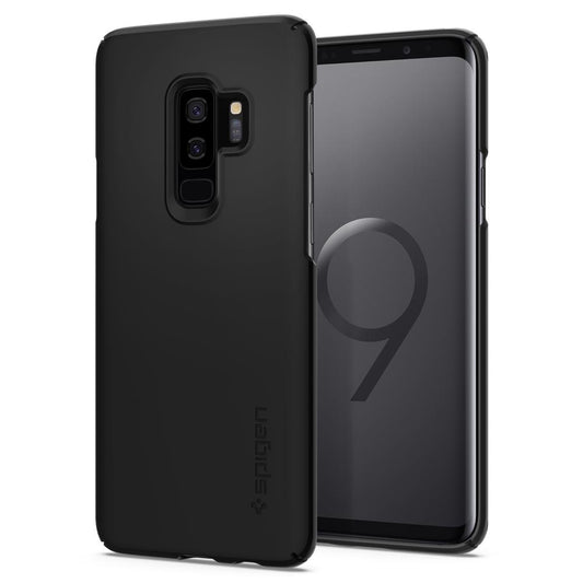 Buy Spigen Samsung Galaxy S9 Plus Case Thin Fit - Black from Vmart in Pakistan