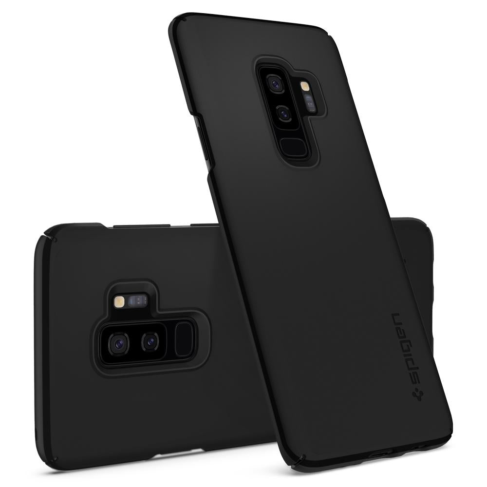 Buy Spigen Samsung Galaxy S9 Plus Case Thin Fit - Black from Vmart in Pakistan
