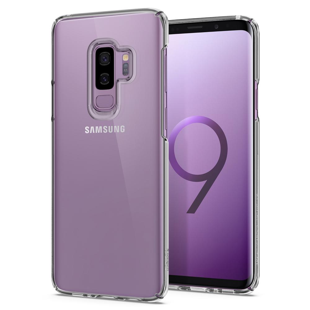 Buy Spigen Samsung Galaxy S9 Plus Case Thin Fit - Crystal Clear from Vmart in Pakistan