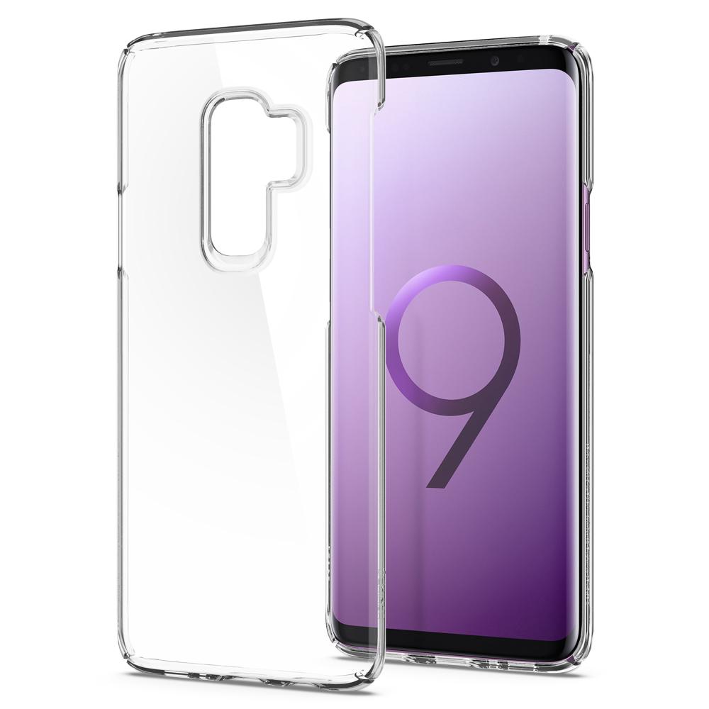 Buy Spigen Samsung Galaxy S9 Plus Case Thin Fit - Crystal Clear from Vmart in Pakistan